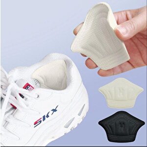 10mm Siyah Topuk Vurma Önleyici Ped Spor Ayakkabı Aşınma Önleyici Boyutu Ayarlanabilir Ayakkabı Daraltma Pedi Topuk Yama