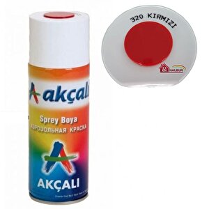 Akçalı 320 Kırmızı Sprey Boya Ral3002 400 Ml