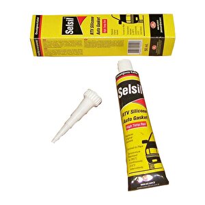 Selsil Rtv Silicone Auto Gasket Kırmızı Conta 50 Ml