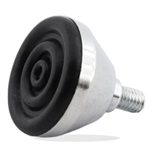 Beyaz Eşya Raf Reyon Mobilya Bingo Rotil Ayak M6 Civatalı 6 Mm Metal Profil Ayağı 2.5 Cm (4 Adet)