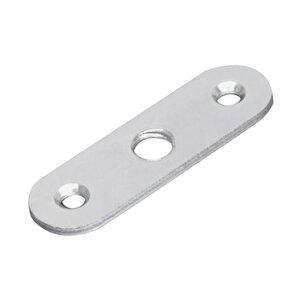 Bingo Ayak Sacı M8 Civatalı Mobilya Dolap Ayağı Bağlantı Aparatı Metal 45x15 Mm (10 Adet)