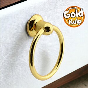 Halka Düğme Sarkaç Gold Kulp Mobilya Mutfak Dolabı Çekmece Dolap Kulpları Kapak Kulpu Kulb Metal