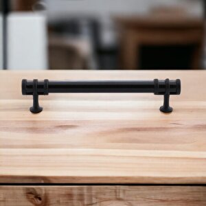 Sümbül Mobilya Mutfak Dolabı Çekmece Dolap Kulpları Kapak Kulpu Kulbu Siyah 192 Mm Metal Kulp