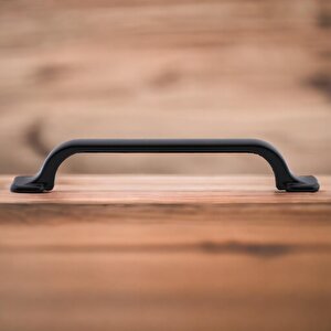 Zümre Kulp Mobilya Mutfak Dolabı Çekmece Dolap Kulpları Kapak Kulpu Kulbu Siyah 128 Mm Metal
