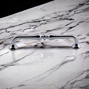 Yayık Kulp Mobilya Mutfak Dolabı Çekmece Dolap Kulpları Kapak Kulpu Kulbu Krom Renk 160 Mm Metal