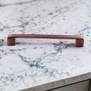 Gölcük Kulp Mobilya Mutfak Dolabı Çekmece Dolap Kulpları Kapak Kulpu Kulbu Antik Bakır 160 Mm Metal