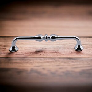Yayık Kulp Mobilya Mutfak Dolabı Çekmece Dolap Kulpları Kapak Kulpu Kulbu Krom Renk 128 Mm Metal