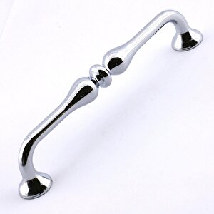 Yayık Kulp Mobilya Mutfak Dolabı Çekmece Dolap Kulpları Kapak Kulpu Kulbu Krom Renk 128 Mm Metal