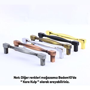 Kare Kulp Mobilya Mutfak Dolabı Çekmece Dolap Kulpları Kapak Kulpu Kulbu Antik Bakır 128 Mm Metal