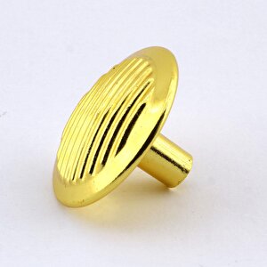 Prizma Yuvarlak Kulp Mobilya Mutfak Dolabı Çekmece Dolap Kulpları Kapak Kulpu Kulbu Metal Gold