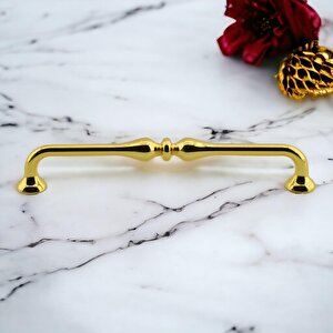 Yayık Kulp Mobilya Mutfak Dolabı Çekmece Dolap Kulpları Kapak Kulpu Kulbu Gold Renk 160 Mm Metal