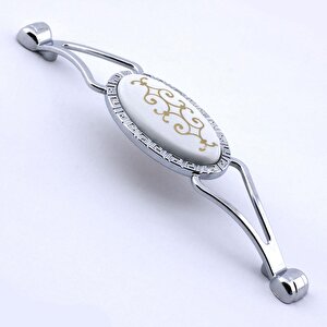 Seçil Kulp Mobilya Mutfak Dolabı Çekmece Dolap Kulpları Kapak Kulpu Kulbu Krom Renk 128 Mm Metal