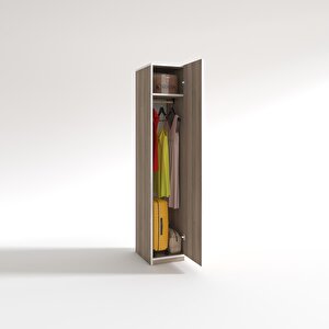 Gardırop Öğrenci Dolabı Tek Kapılı Kasımpatı Crd 180*35*42 Crd Gardolap Dolap Ofis Cordoba