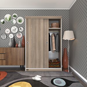 Gardırop Sürgülü Kapaklı Kapılı Karanfil120 Crd Gardolap Dolap Cordoba