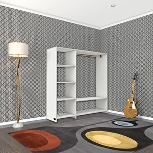 Giysi Dolabı Mükremin 150*150*40 Byz Gardırop Beyaz