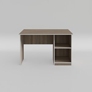 Ofis Masası Yoko Ono Crd Sağ 75*120*80 Raflı Dolap Eşkenar Bilgisayar Çalışma Masası