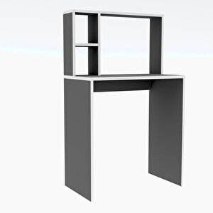 Kenzlife Bilgisayar Çalışma Masası Alonso70 Gri Ofis Sekreter Laptop