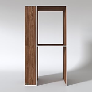 Çamaşır-kurutma Makinesi Dolabı Demyan Sol Cvz 180*090*60 Banyo Kapaksız Arkalıksız