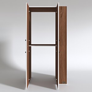 Çamaşır-kurutma Makinesi Dolabı Kapaklı Fedyenka Cvz 180*090*60 Banyo Arkalıksız
