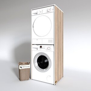 Çamaşır-kurutma Makinesi Dolabı Zakhar Crd 180*70*60 Banyo Kapaksız Arkalıksız