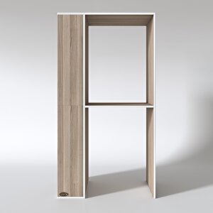 Çamaşır-kurutma Makinesi Dolabı Demyan Sol Crd 180*090*60 Banyo Kapaksız Arkalıksız
