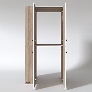 Çamaşır-kurutma Makinesi Dolabı Kapaklı Fedyenka Sol Crd 180*090*60 Banyo Arkalıksız