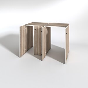 Çamaşır&kurutma&bulaşık Makinesi Dolabı Tatyanakare Crd 90*140*60 Kapaklı Arkalıksız
