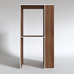Çamaşır-kurutma Makinesi Dolabı Demyan Cvz 180*090*60 Banyo Kapaksız Arkalıksız