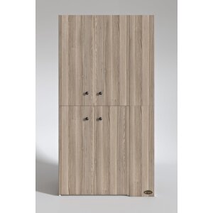 Kenzlife Çamaşır-kurutma Makinesi Dolabı Kapaklı Foka Crd 180*090*60 Banyo Arkalıksız