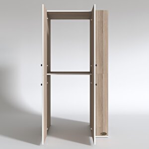 Çamaşır-kurutma Makinesi Dolabı Kapaklı Fedyenka Crd 180*090*60 Banyo Arkalıksız
