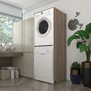 Kenzlife Çamaşır-bulaşık Makinesi Dolabı Borya Cordoba 180x70x60 Banyo Kapaksız Arkalıksız