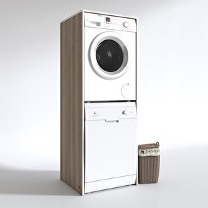 Çamaşır-bulaşık Makinesi Dolabı Borya Cordoba 180x70x60 Banyo Kapaksız Arkalıksız
