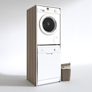 Çamaşır-bulaşık Makinesi Dolabı Borya Crd 180*70*60 Banyo Kapaksız Arkalıksız