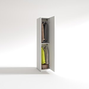 Gardırop 1 Kapılı Öğrenci Dolabı Tek Kapı Günebakan Byz 180*35*42 Byz Gardolap Dolap Ofis