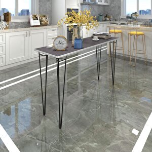 Knsz Yemek Masası Hemdem Grisyh 075*120*040 Mutfak Ofis Çalışma