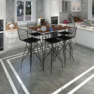 Knsz Masa Sandalye Takımı Hem105zengin Cvzsyh 130*070 6 Sandalye Syhsyh