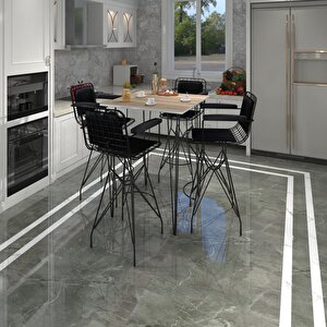 Knsz Masa Sandalye Takımı Hem105zengin Crdsyh 080*080 4 Sandalye Syhsyh Kolçaklı Sırt Minderli
