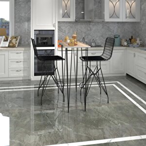 Knsz Masa Sandalye Takımı Hem105zengin Crdsyh 100*040 2 Sandalye Syhsyh