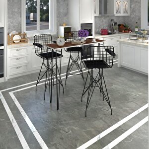 Knsz Masa Sandalye Takımı Hem105zengin Cvzsyh 140*040 3 Sandalye Syhsyh Kolçaklı