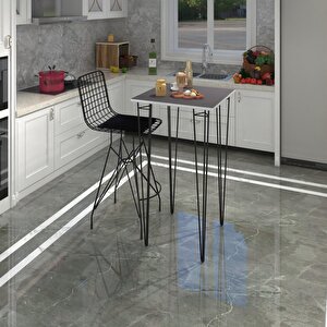 Knsz Masa Sandalye Takımı Hem105zengin Grisyh 060*060 1 Sandalye Syhsyh