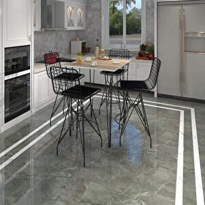 Knsz Masa Sandalye Takımı Hem105zengin Crdsyh 080*080 4 Sandalye Syhsyh