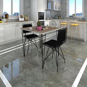 Knsz Masa Sandalye Takımı Hem75mazlum Crdsyh 060*060 Sm 2 Sandalye Syhsyh Sırt Minderli