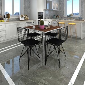 Knsz Masa Sandalye Takımı Hem75mazlum Cvzsyh 080*080 4 Sandalye Syhsyh