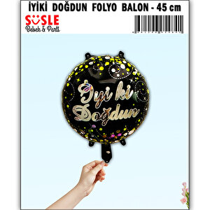 İyiki Doğdun Folyo Balon - 45cm