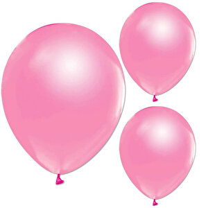 Balon Standlı, 7 Adet - Metalik Pembe Ve Mor Balon