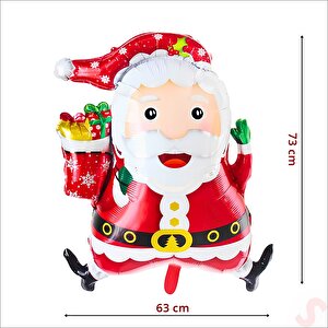 Noel Baba Folyo Balon 73cm X 63cm
