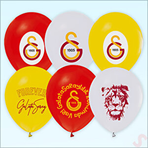 Galatasaray Balon, 30cm X 6 Adet