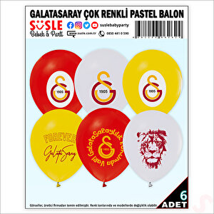 Galatasaray Balon, 30cm X 6 Adet