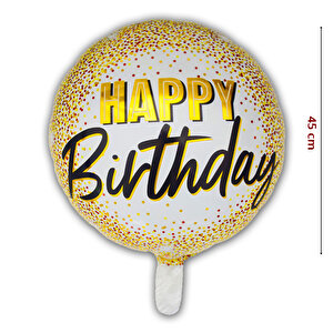 Happy Birthday Folyo Balon - 45cm