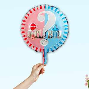 Girl Or Boy Folyo Balon, 45 Cm